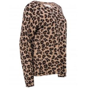 Cynthia Rowley Cashmere leopard sweater Small